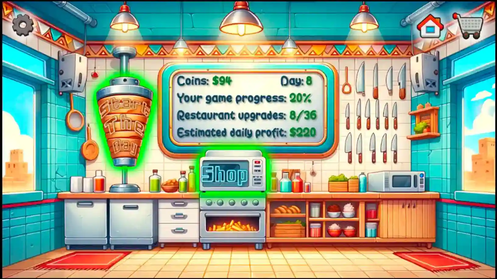 What is the endin of Shawarma Legend